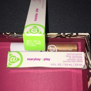 2 For $16 Or $9 Each MK Gold Metal Fluid Eyeliner